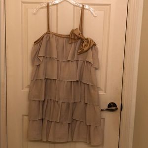 Erin Fetherston for TARGET Gold Flapper Dress